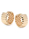 Saks Fifth Avenue Women's 14k Yellow Gold Huggie Earrings In Yellow Gold