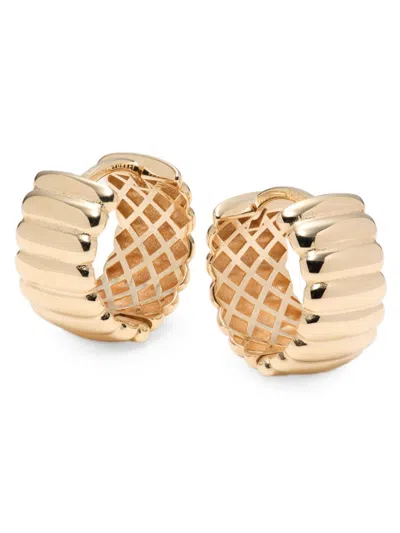 Saks Fifth Avenue Women's 14k Yellow Gold Huggie Earrings