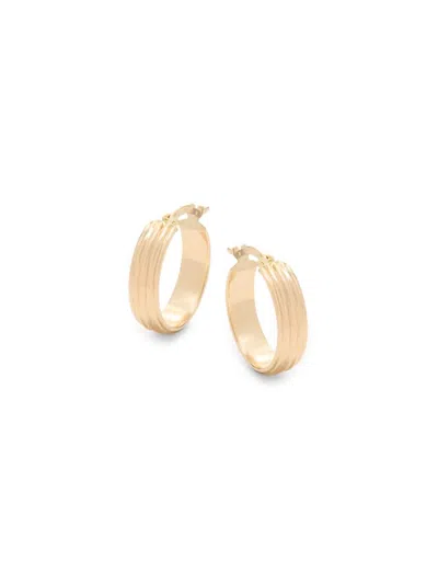 Saks Fifth Avenue Women's 14k Yellow Gold Huggie Earrings