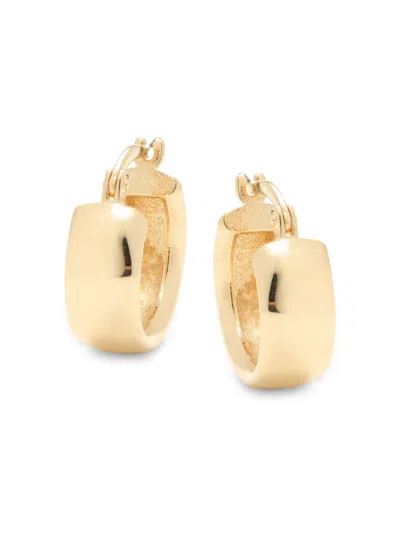 Saks Fifth Avenue Women's 14k Yellow Gold Huggie Earrings