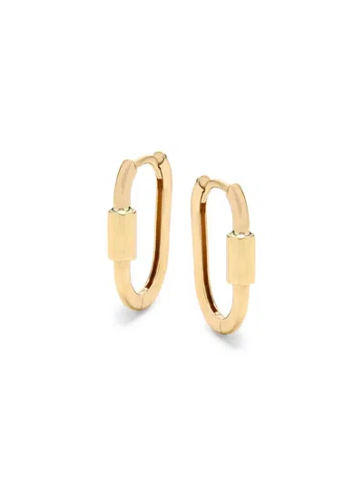 Saks Fifth Avenue Women's 14k Yellow Gold Huggie Earrings