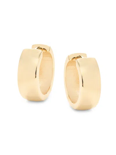 Saks Fifth Avenue Women's 14k Yellow Gold Huggie Earrings