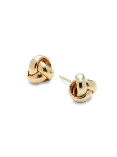 Saks Fifth Avenue Women's 14k Yellow Gold Knot Stud Earrings