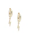 Saks Fifth Avenue Women's 14k Yellow Gold Lightning Bolt Drop Earrings In Yellow Gold