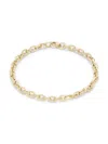 Saks Fifth Avenue Women's 14k Yellow Gold Link Bracelet In Yellow