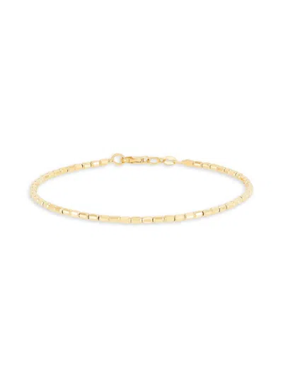 Saks Fifth Avenue Women's 14k Yellow Gold Link Bracelet