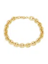 SAKS FIFTH AVENUE WOMEN'S 14K YELLOW GOLD LINK CHAIN BRACELET