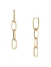 Saks Fifth Avenue Women's 14k Yellow Gold Link Drop Earrings In Yellow Gold
