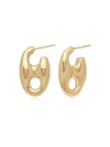 Saks Fifth Avenue Women's 14k Yellow Gold Mariner Link Hoop Earrings In Yellow Gold