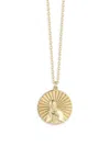 Saks Fifth Avenue Women's 14k Yellow Gold Mary Medallion Pendant Necklace In Yellow Gold