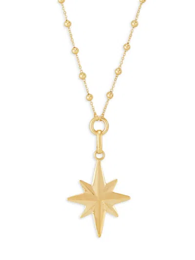 Saks Fifth Avenue Women's 14k Yellow Gold North Star Necklace