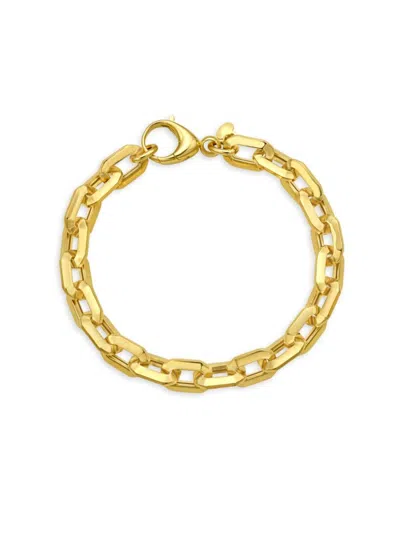 Saks Fifth Avenue Women's 14k Yellow Gold Octagonal-link Bracelet
