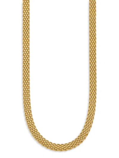 Saks Fifth Avenue Women's 14k Yellow Gold Omega 18" Chain Necklace