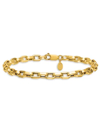 Saks Fifth Avenue Women's 14k Yellow Gold Oval Link Bracelet