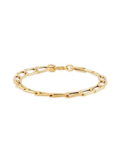 Saks Fifth Avenue Women's 14k Yellow Gold Oval Link Chain Bracelet