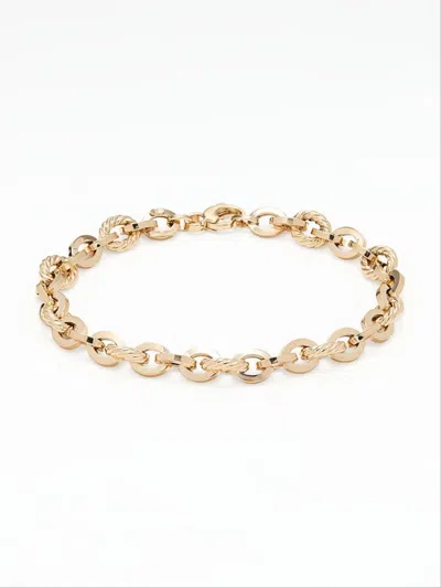 Saks Fifth Avenue Women's 14k Yellow Gold Oval Link Chain Bracelet
