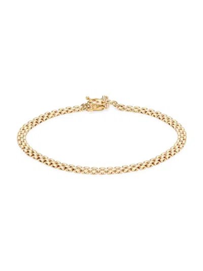Saks Fifth Avenue Women's 14k Yellow Gold Panther Chain Bracelet