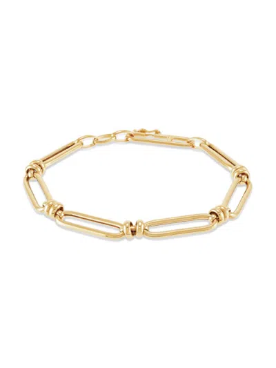 Saks Fifth Avenue Women's 14k Yellow Gold Paperclip Bracelet