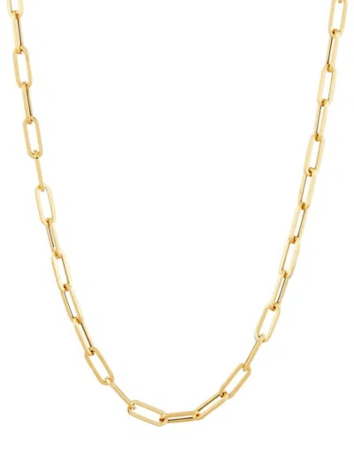 Saks Fifth Avenue Women's 14k Yellow Gold Paperclip Chain Necklace