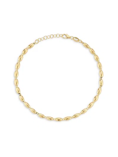 Saks Fifth Avenue Women's 14k Yellow Gold Pebble Beaded Bracelet
