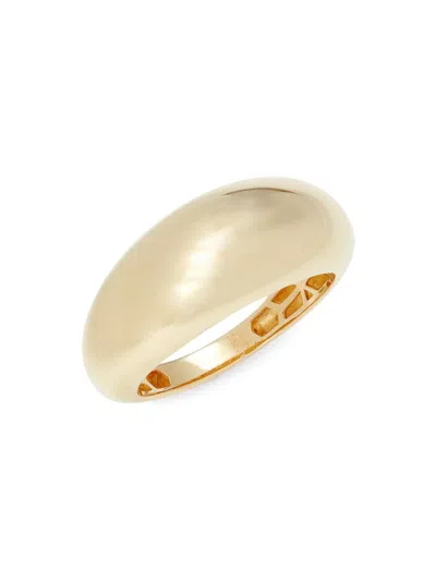 Saks Fifth Avenue Women's 14k Yellow Gold Polished Dome Ring