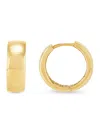 Saks Fifth Avenue Women's 14k Yellow Gold Polished Huggie Earrings In Yellow Gold