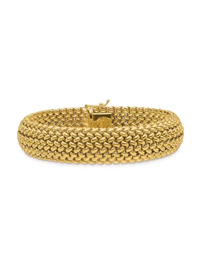 Saks Fifth Avenue Women's 14k Yellow Gold Popcorn Chain Bracelet