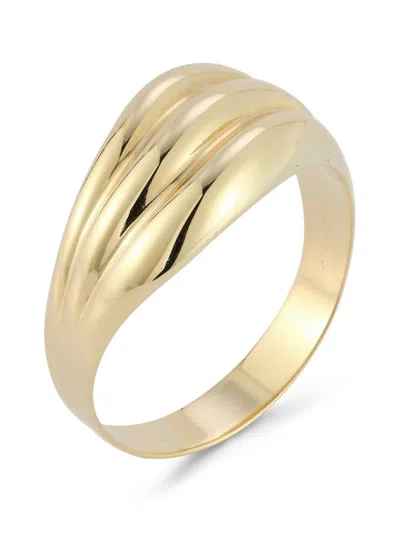 Saks Fifth Avenue Women's 14k Yellow Gold Ridge Ring
