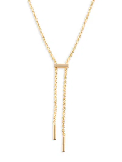 Saks Fifth Avenue Women's 14k Yellow Gold Rope Chain Necklace