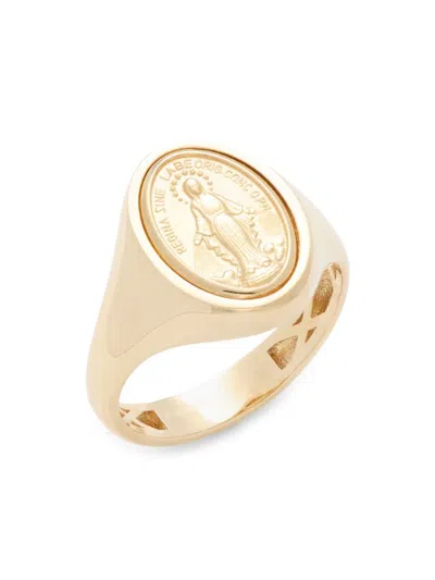 Saks Fifth Avenue Women's 14k Yellow Gold Signet Ring