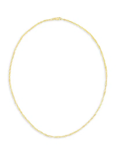 Saks Fifth Avenue Women's 14k Yellow Gold Singapore Chain Bracelet