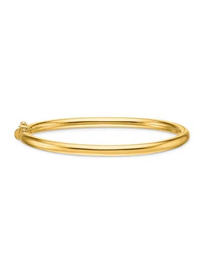 Saks Fifth Avenue Women's 14k Yellow Gold Smooth Bangle Bracelet