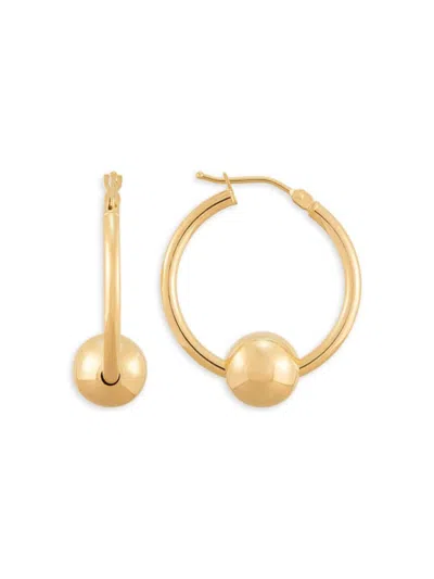 Saks Fifth Avenue Women's 14k Yellow Gold Spherical Drop Earrings