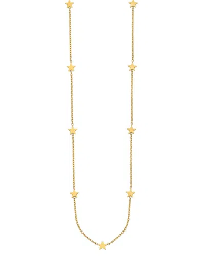 Saks Fifth Avenue Women's 14k Yellow Gold Star Chain Necklace/16"