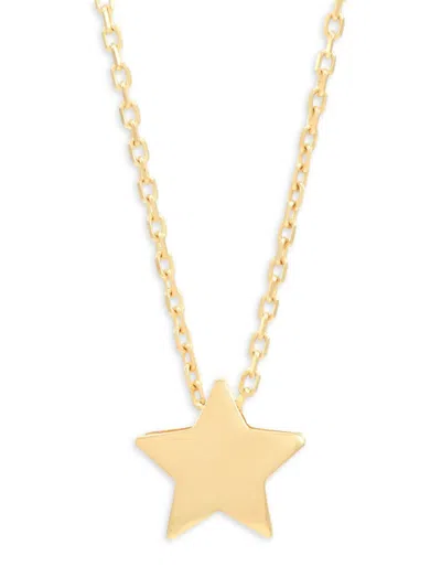 Saks Fifth Avenue Women's 14k Yellow Gold Star Pendant Necklace