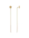 Saks Fifth Avenue Women's 14k Yellow Gold Star Threader Earrings In Yellow Gold