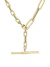 Saks Fifth Avenue Women's 14k Yellow Gold Toggle T Bar Chain Necklace In Yellow Gold