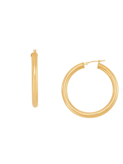 Saks Fifth Avenue Women's 14k Yellow Gold Tube Hoop Earrings