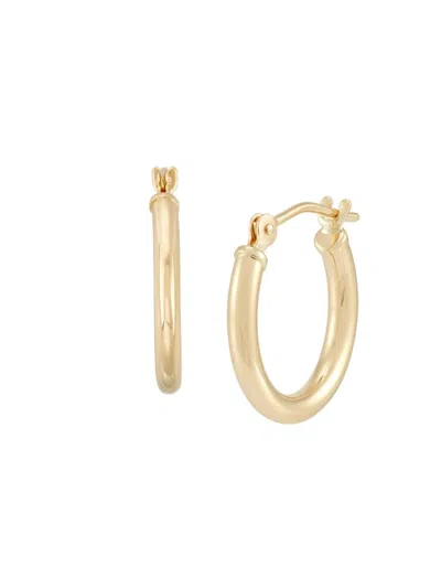 Saks Fifth Avenue Women's 14k Yellow Gold Tube Hoop Earrings