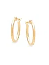 Saks Fifth Avenue Women's 14k Yellow Gold Tube Hoop Earrings In Yellow Gold