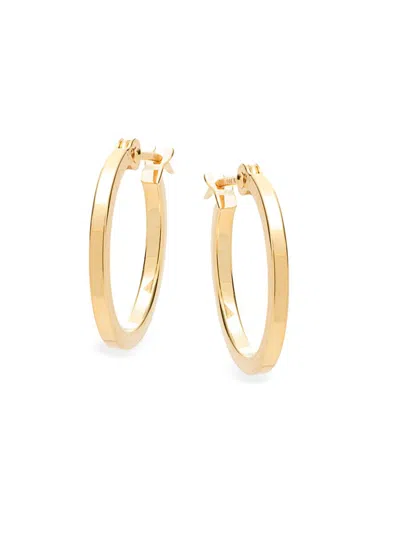 Saks Fifth Avenue Women's 14k Yellow Gold Tube Hoop Earrings