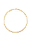Saks Fifth Avenue Women's 18k Goldplated Sterling Silver Omega Chain Necklace