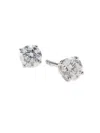 Saks Fifth Avenue Women's 18k White Gold & 1 Tcw Lab Grown Diamond Stud Earrings In White Gold