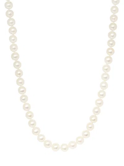 Saks Fifth Avenue Women's 18k Yellow Gold & Freshwater Pearl Necklace In Neutral