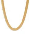 Saks Fifth Avenue Women's 18k Yellow Goldplated Snake Chain Necklace, 6.3mm In Gold