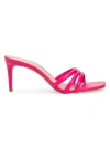 Saks Fifth Avenue Women's 70mm Leather Mules In Paradise Pink