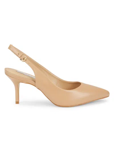 Saks Fifth Avenue Women's 75mm Leather Slingback Pumps
