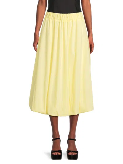 Saks Fifth Avenue Women's A-line Midi-skirt