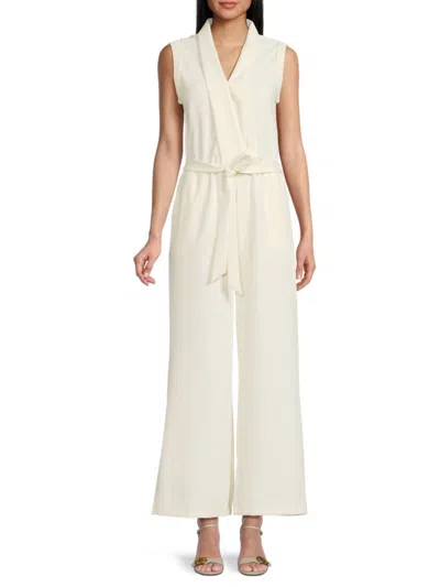 Saks Fifth Avenue Women's Belted Jumpsuit