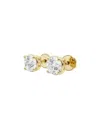 Saks Fifth Avenue Women's Build Your Own Collection 14k Gold & Lab Grown Round Diamond Stud Earrings In Yellow Gold